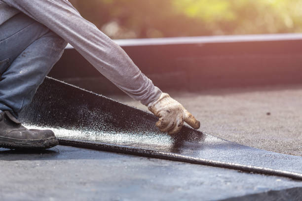Professional Crawl Space Encapsulation technician working in Rossburg, OH